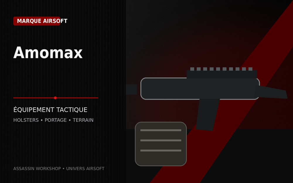 Amomax – marque Airsoft | Assassin Workshop