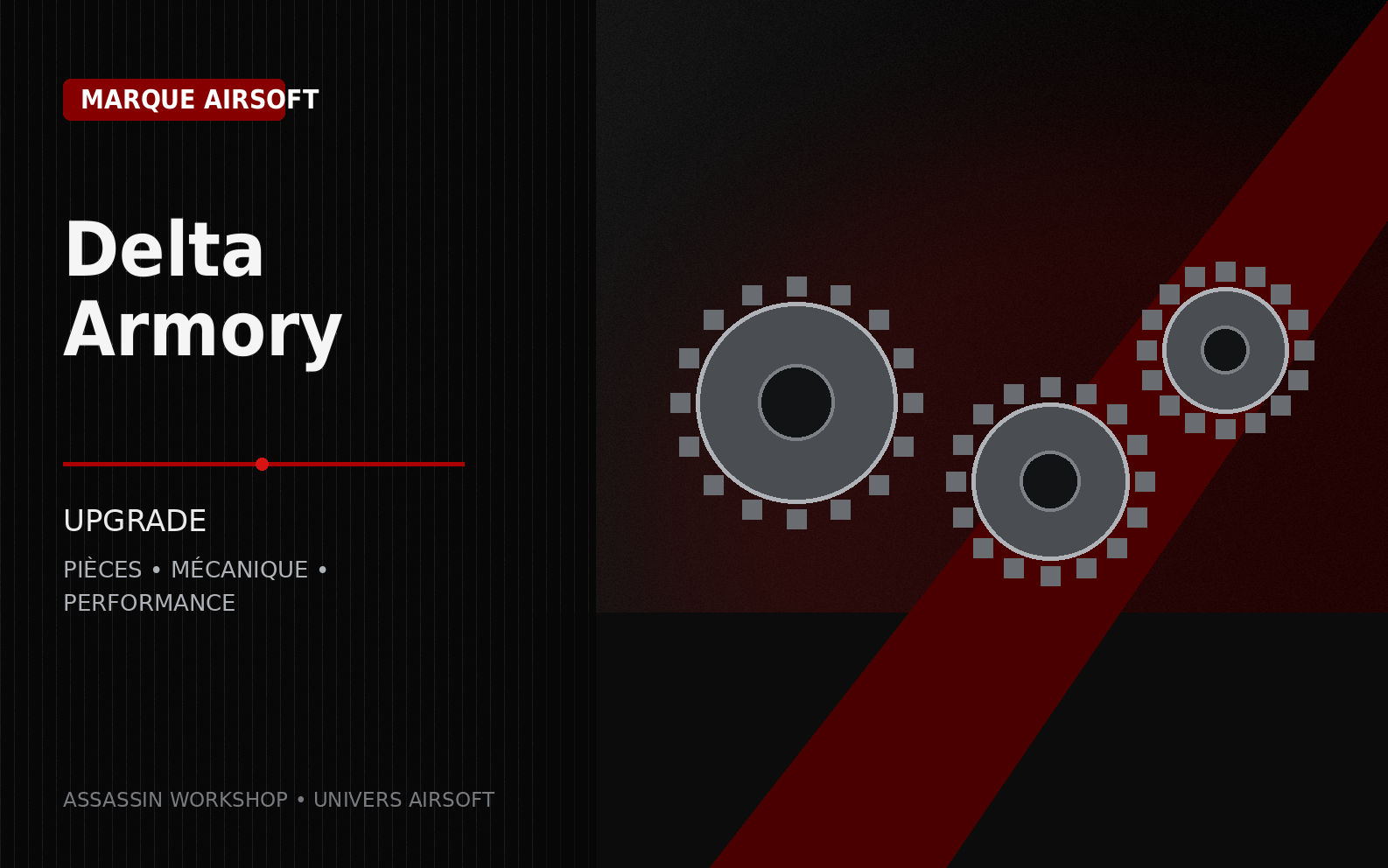 Delta Armory – marque Airsoft | Assassin Workshop