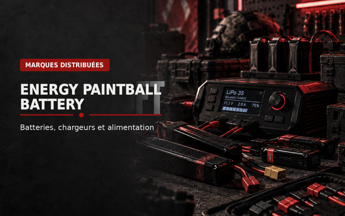 Energy Paintball Battery – marque Airsoft | Assassin Workshop
