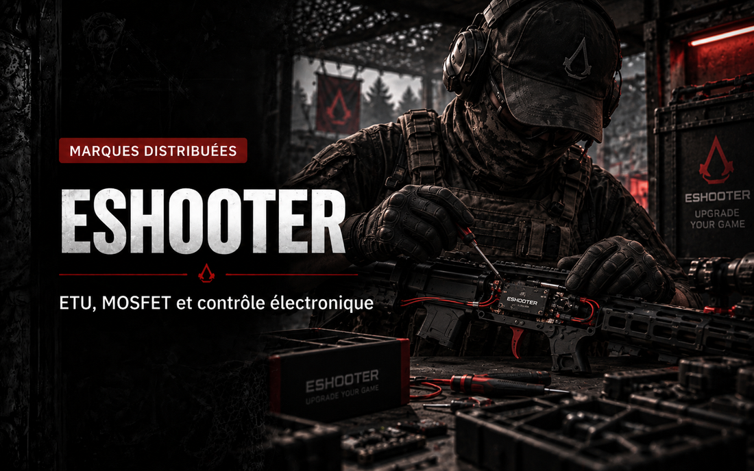 Eshooter Technology – marque Airsoft | Assassin Workshop