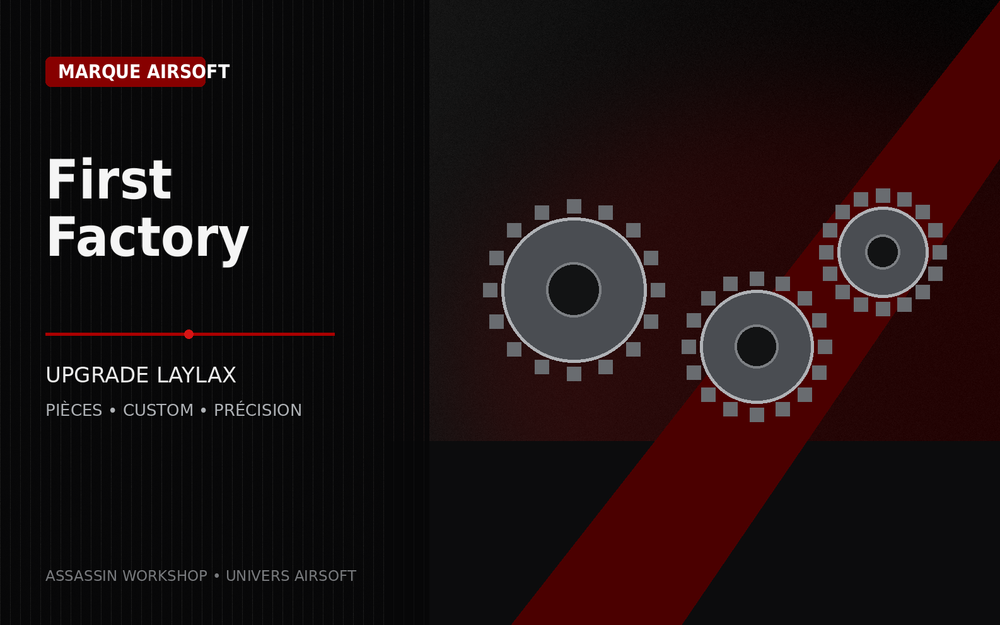 First Factory – marque Airsoft | Assassin Workshop