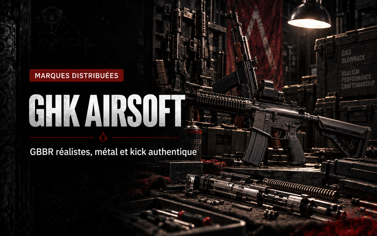 GHK Airsoft – marque Airsoft | Assassin Workshop