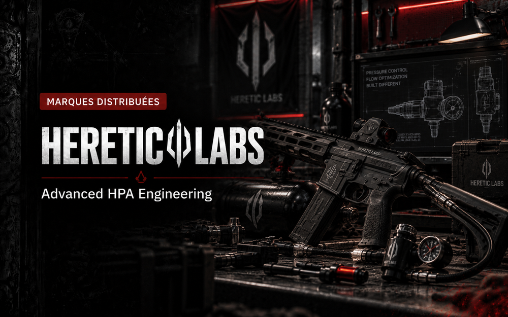 Heretic Labs – marque Airsoft | Assassin Workshop