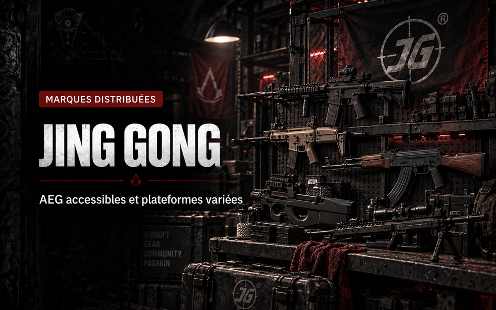 Jing Gong (JG) Airsoft – marque Airsoft | Assassin Workshop