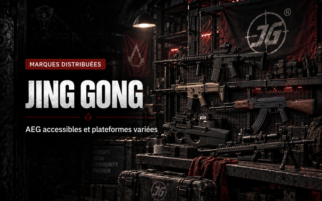 Jing Gong (JG) Airsoft – marque Airsoft | Assassin Workshop
