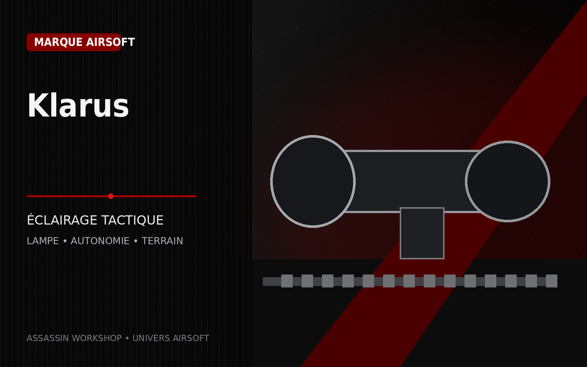 Klarus – marque Airsoft | Assassin Workshop