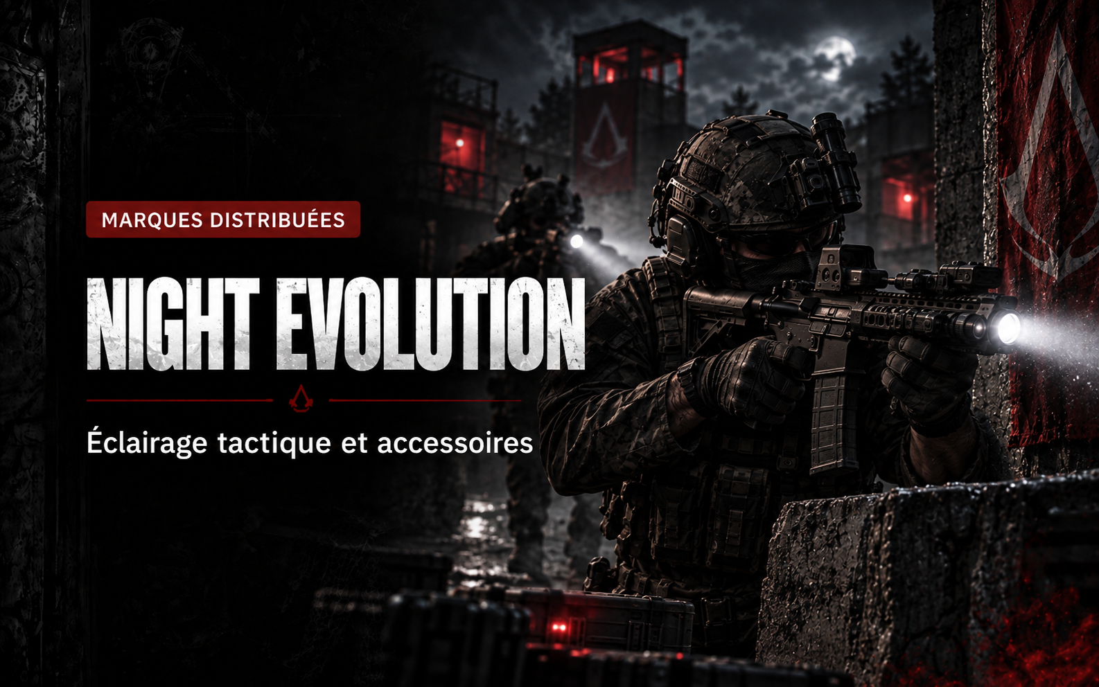 Night Evolution – marque Airsoft | Assassin Workshop