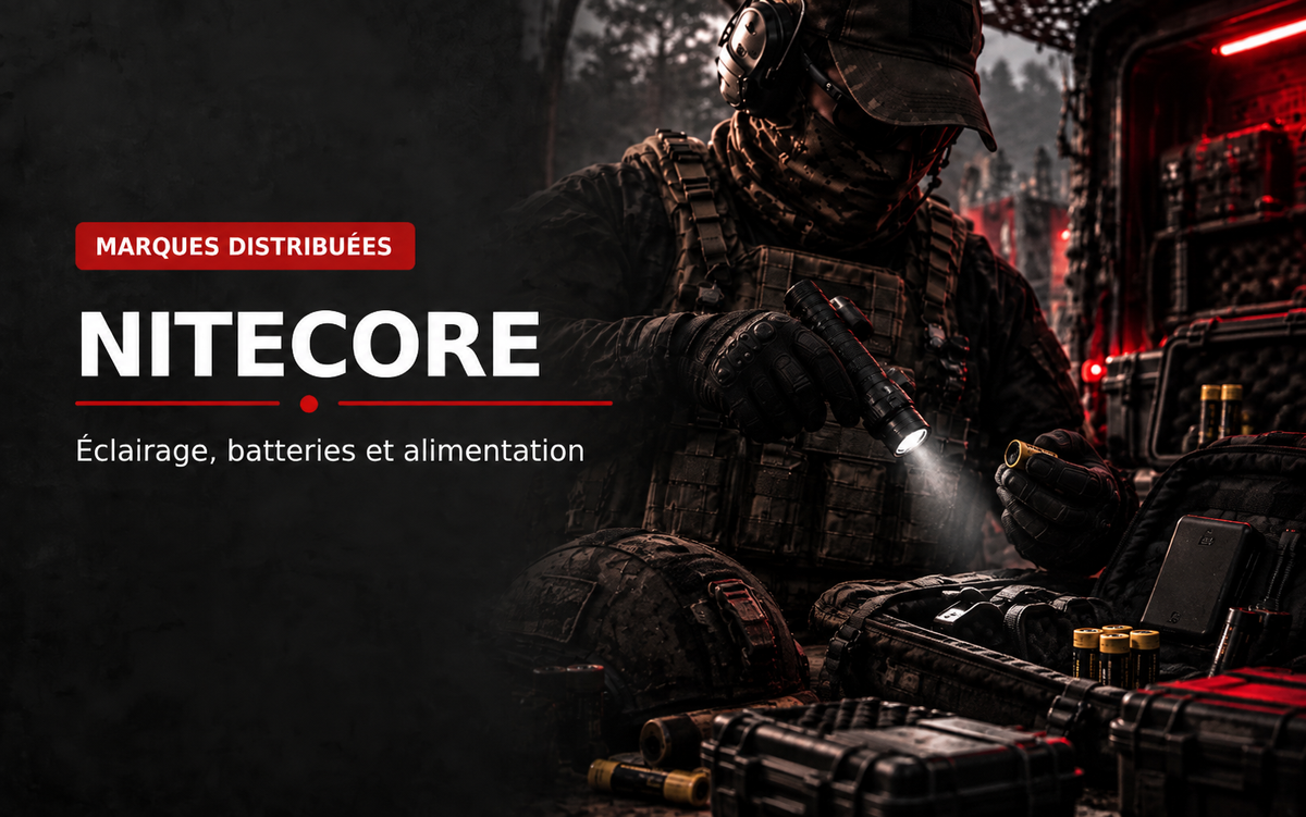 Nitecore – marque Airsoft | Assassin Workshop