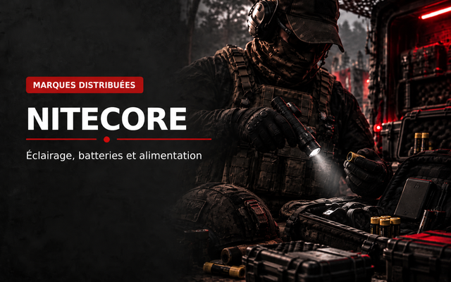 Nitecore – marque Airsoft | Assassin Workshop