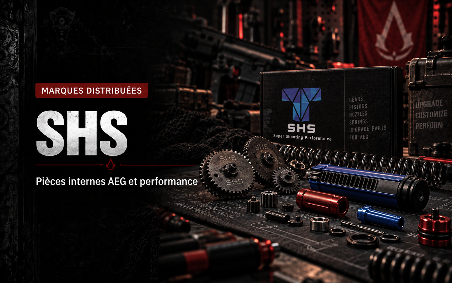 SHS Airsoft – marque Airsoft | Assassin Workshop