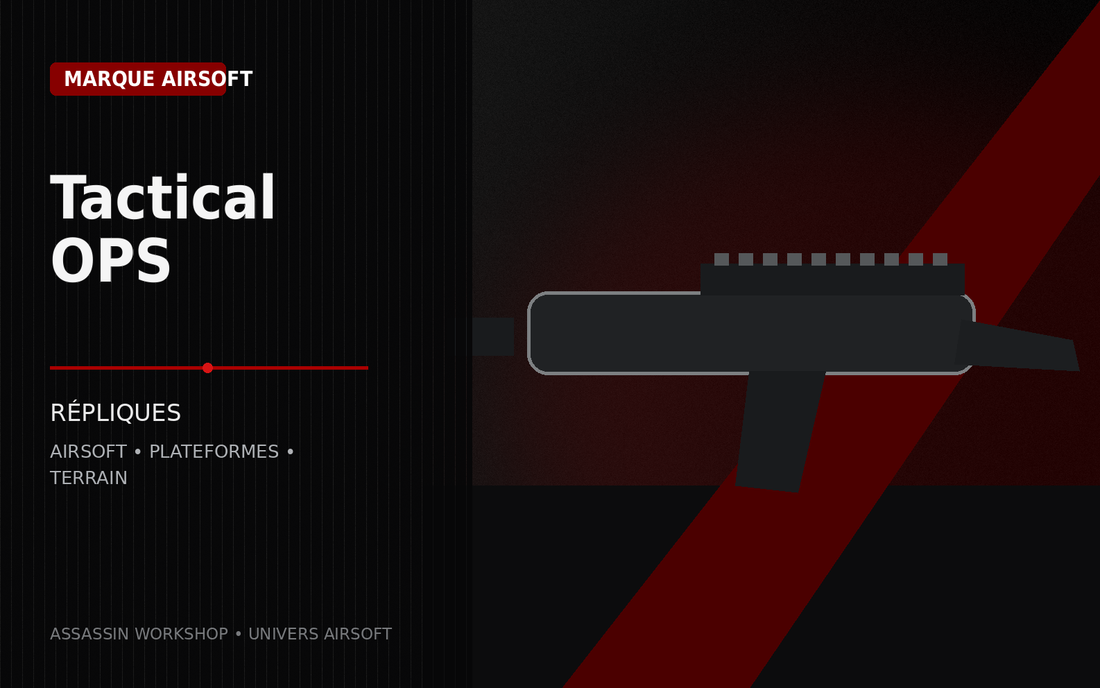 Tactical OPS – marque Airsoft | Assassin Workshop
