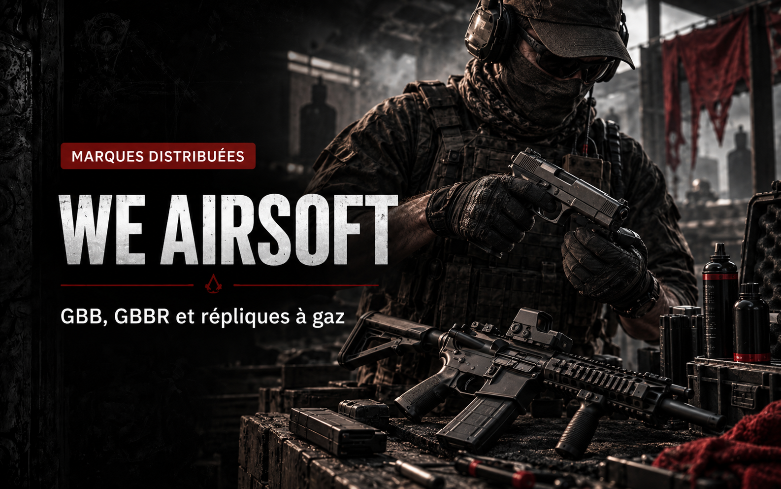 WE Airsoft – marque Airsoft | Assassin Workshop