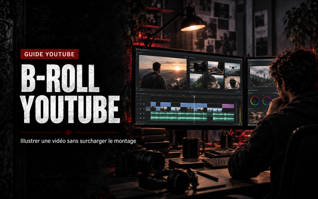 B-roll YouTube : illustrer une vidéo sans surcharger le montage