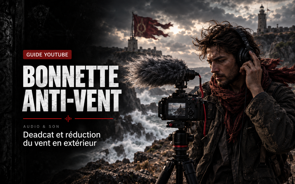 Bonnette anti-vent et deadcat : réduire le vent en tournage extérieur