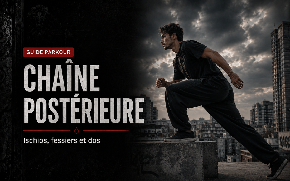 Chaîne postérieure et Parkour : ischio-jambiers, fessiers et dos