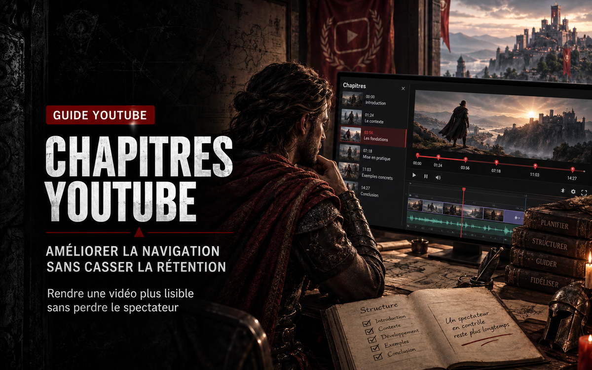 Chapitres YouTube : améliorer la navigation sans casser la rétention