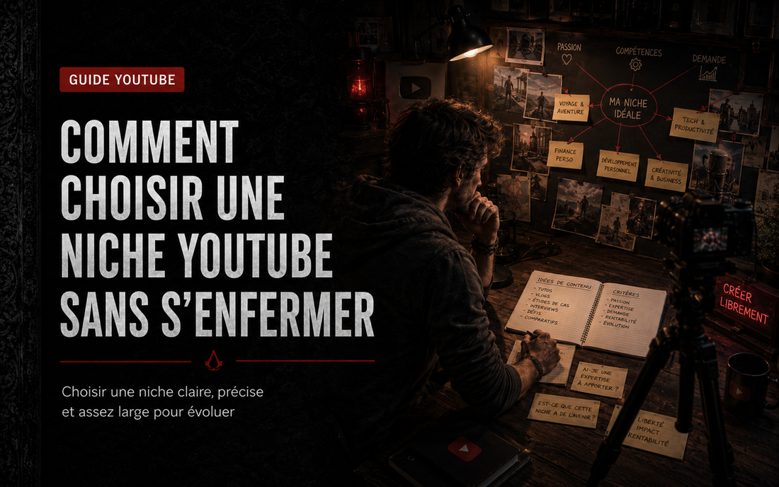 Comment choisir une niche YouTube sans s’enfermer