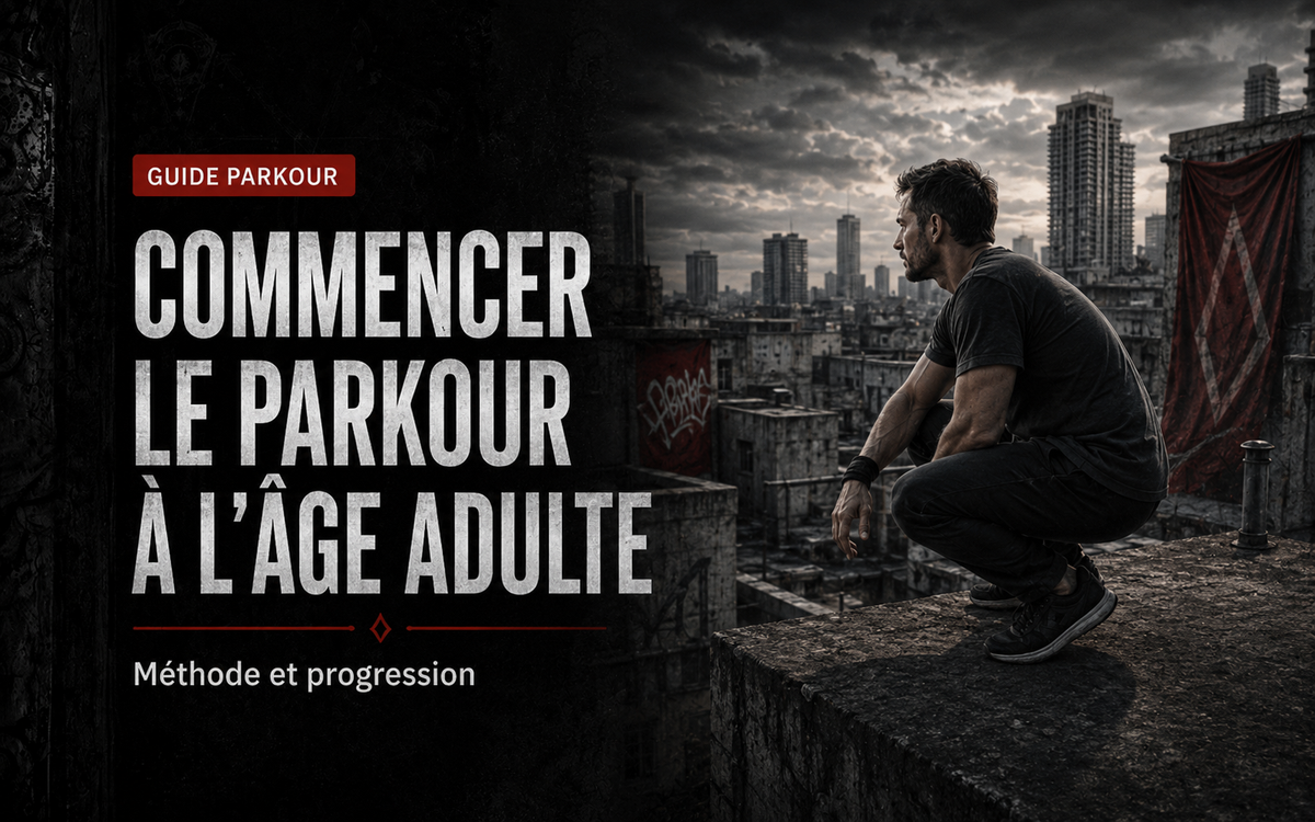 Commencer le Parkour à l’âge adulte : méthode et progression