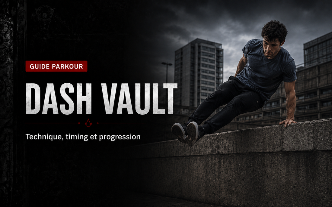 Dash vault en Parkour : technique, timing et progression