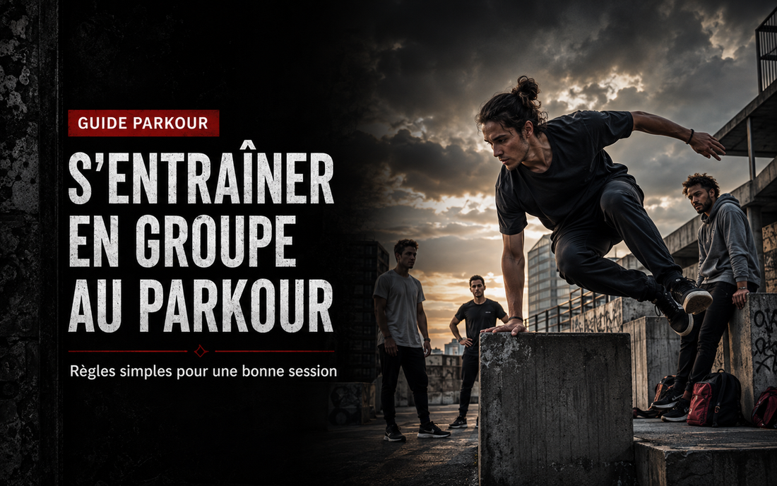 S’entraîner en groupe au Parkour : règles simples pour une bonne session