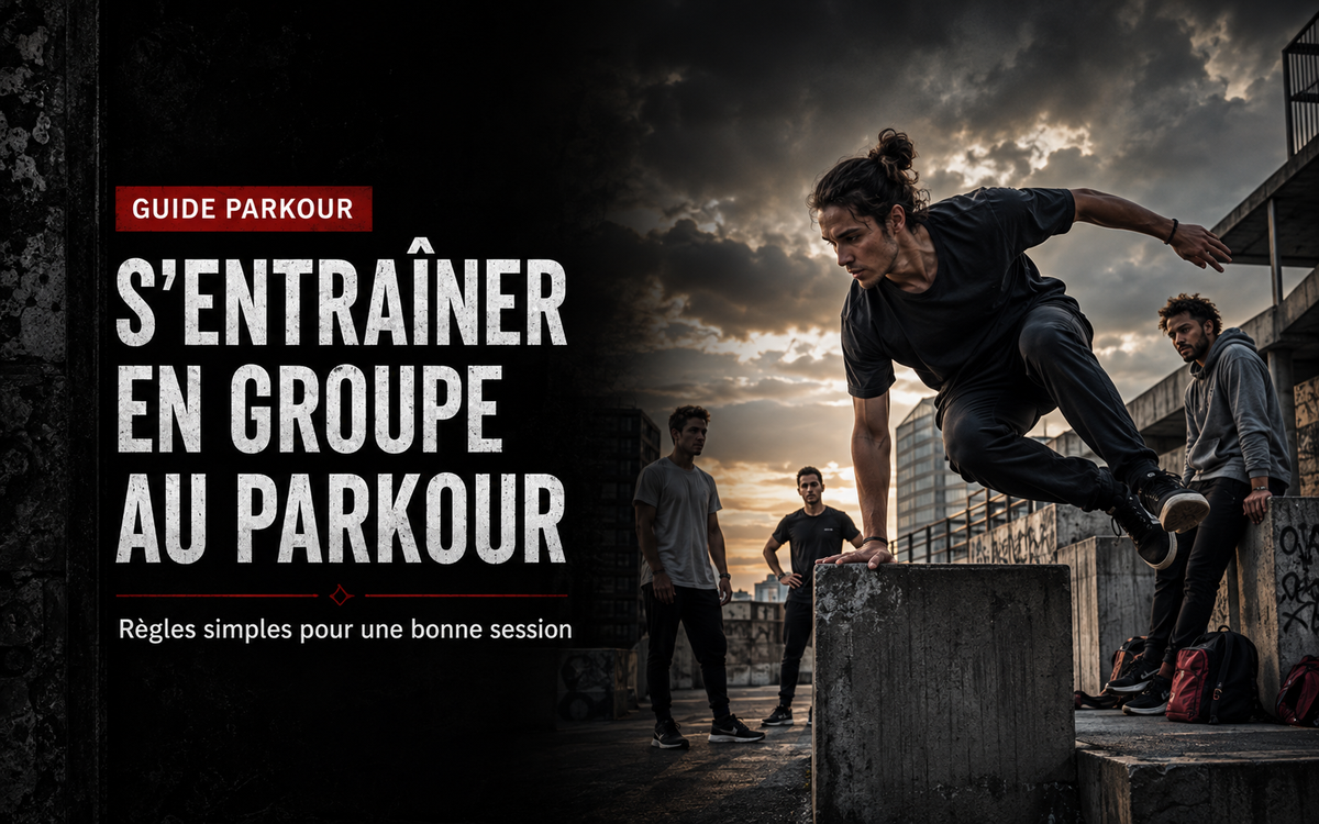 S’entraîner en groupe au Parkour : règles simples pour une bonne session