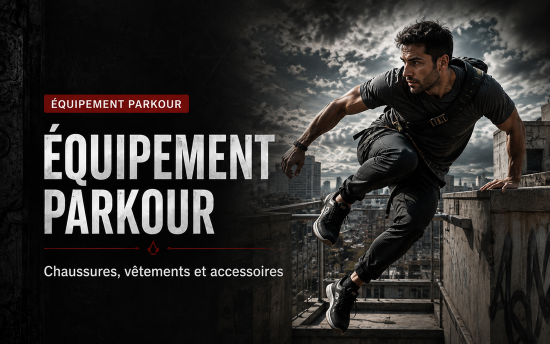 Équipement Parkour : chaussures, vêtements et accessoires