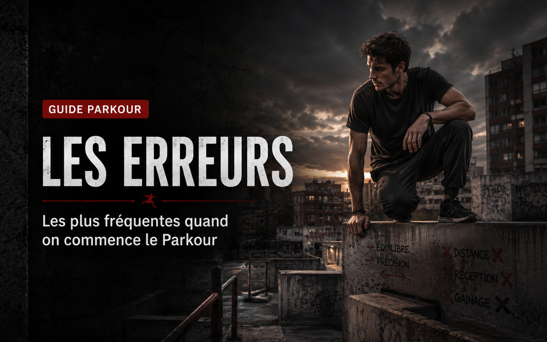 Les erreurs les plus fréquentes quand on commence le Parkour