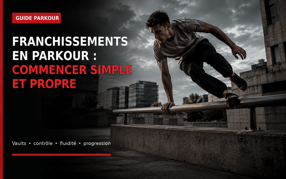Franchissements en Parkour : commencer simple et propre