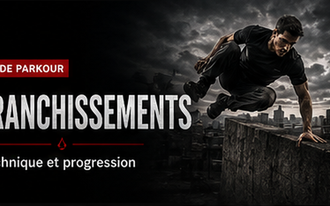 Franchissements en Parkour : commencer simple et propre
