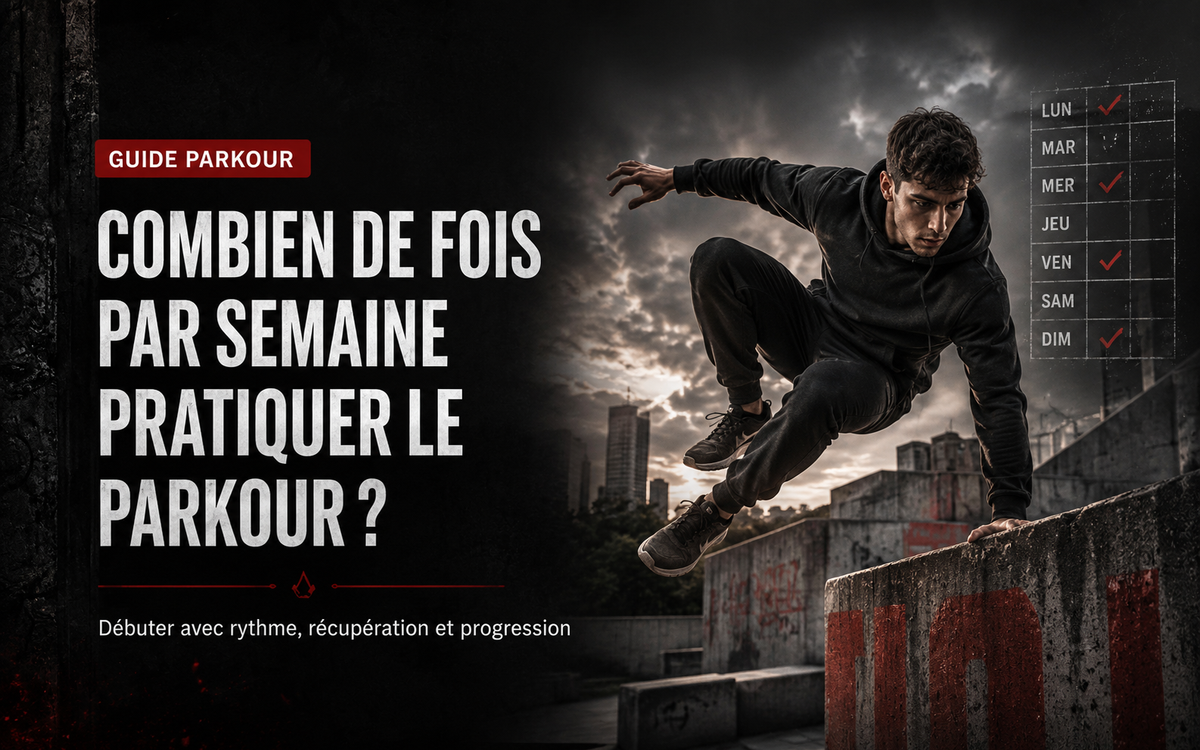 Combien de fois par semaine pratiquer le Parkour quand on débute ?