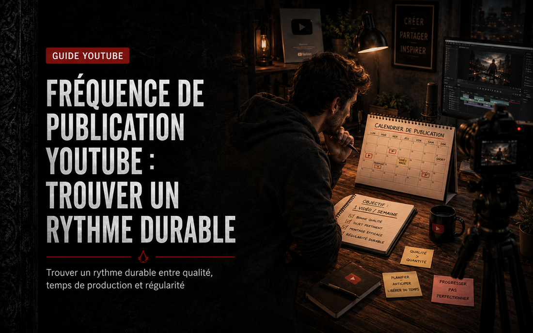 Fréquence de publication YouTube : trouver un rythme durable