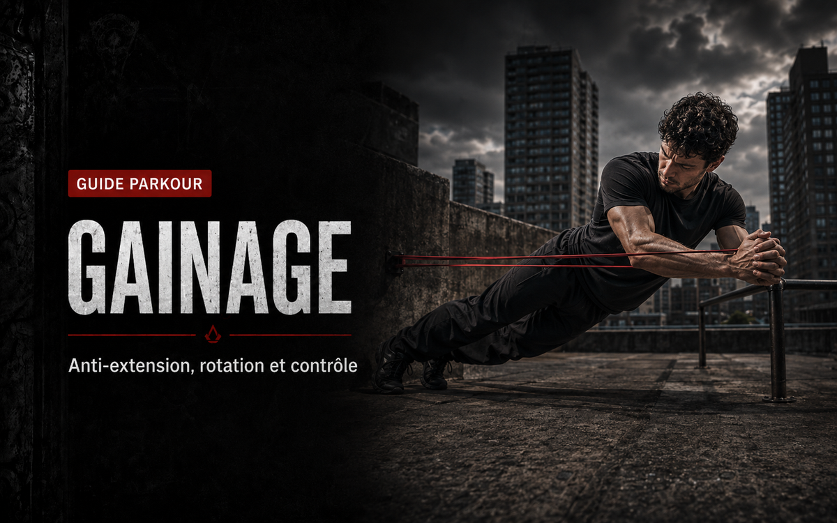 Gainage pour le Parkour : anti-extension, rotation et contrôle