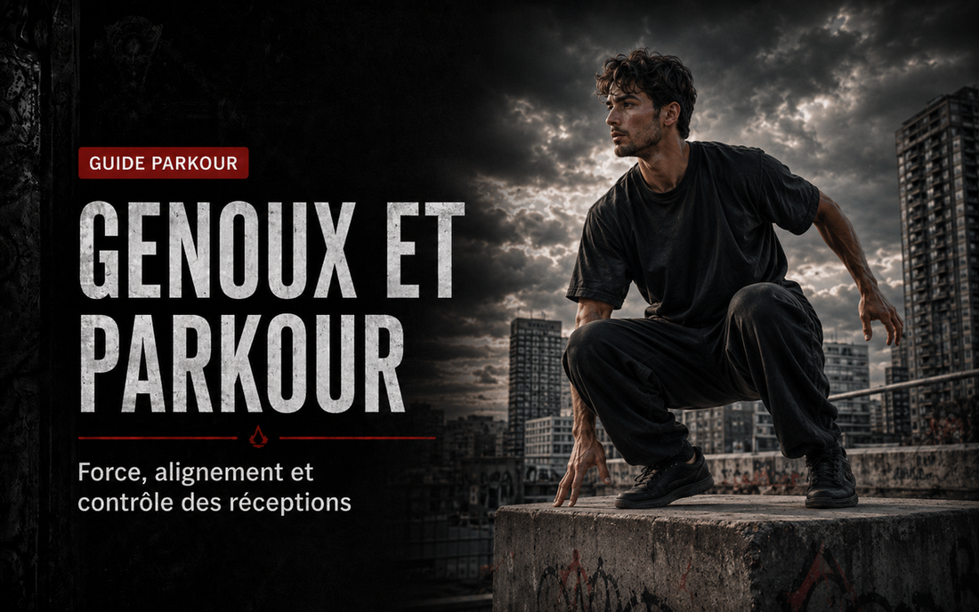 Genoux et Parkour : force, alignement et contrôle des réceptions