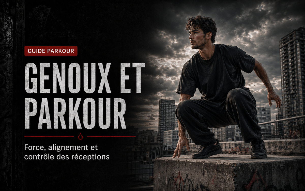 Genoux et Parkour : force, alignement et contrôle des réceptions