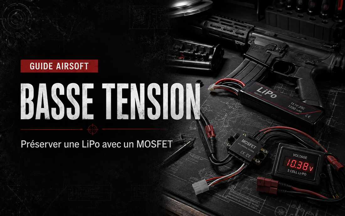Protection basse tension AEG : préserver une LiPo avec un MOSFET