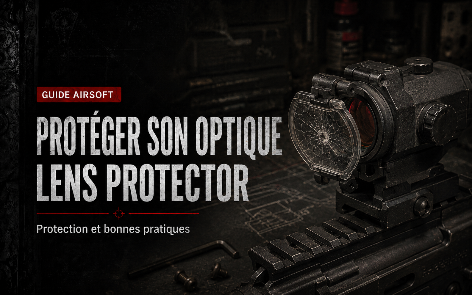 Protéger son optique Airsoft : lens protector et bonnes pratiques