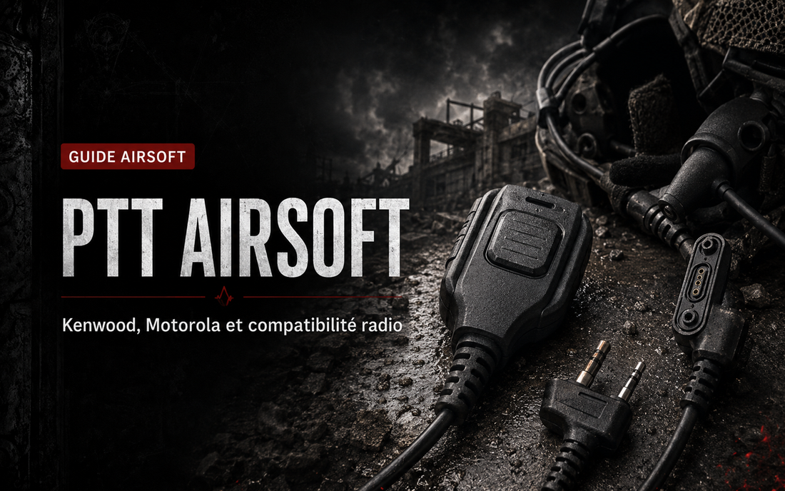 PTT Airsoft : Kenwood, Motorola et compatibilité des connectiques radio