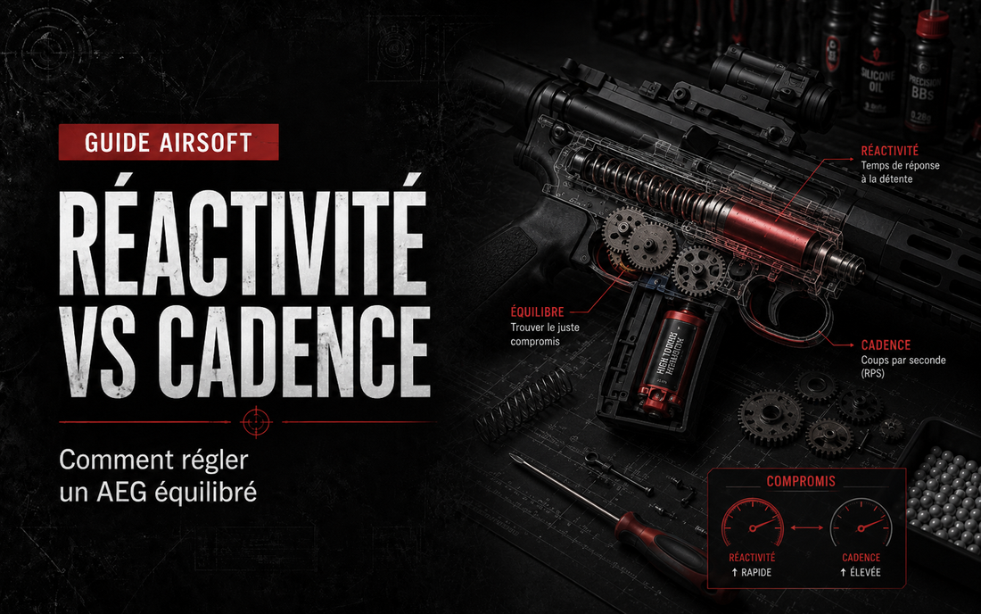 Réactivité vs cadence : comment régler un AEG équilibré