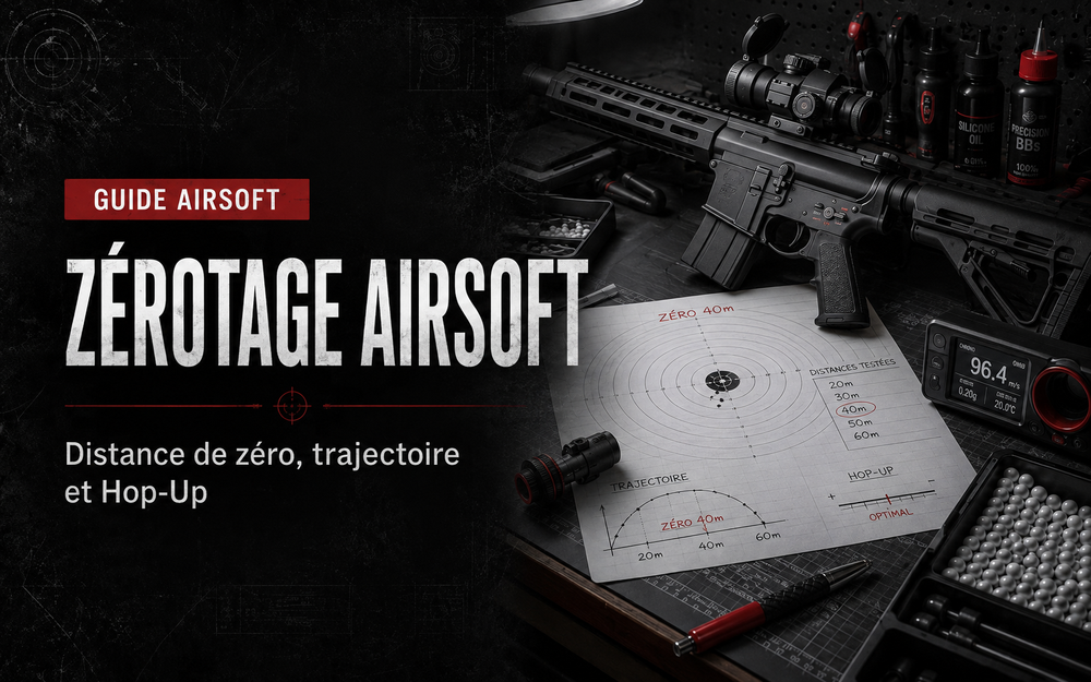 Zérotage Airsoft avancé : choisir sa distance de zéro avec le Hop-Up