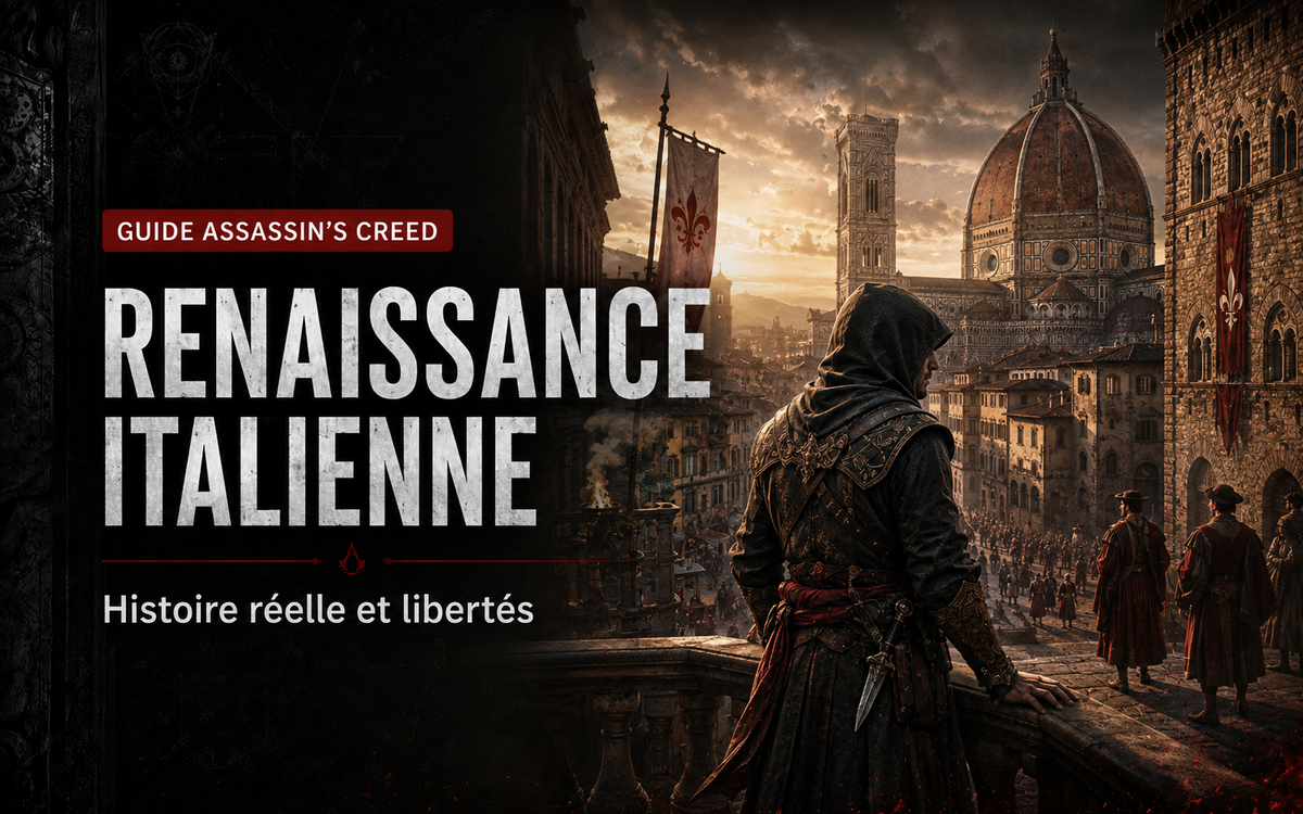 Renaissance italienne dans Assassin’s Creed II : histoire réelle et libertés