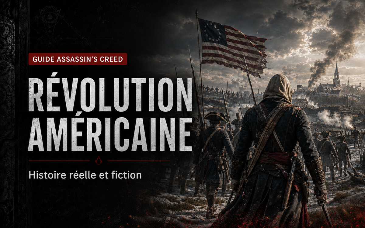 Révolution américaine dans Assassin’s Creed III : histoire réelle et fiction