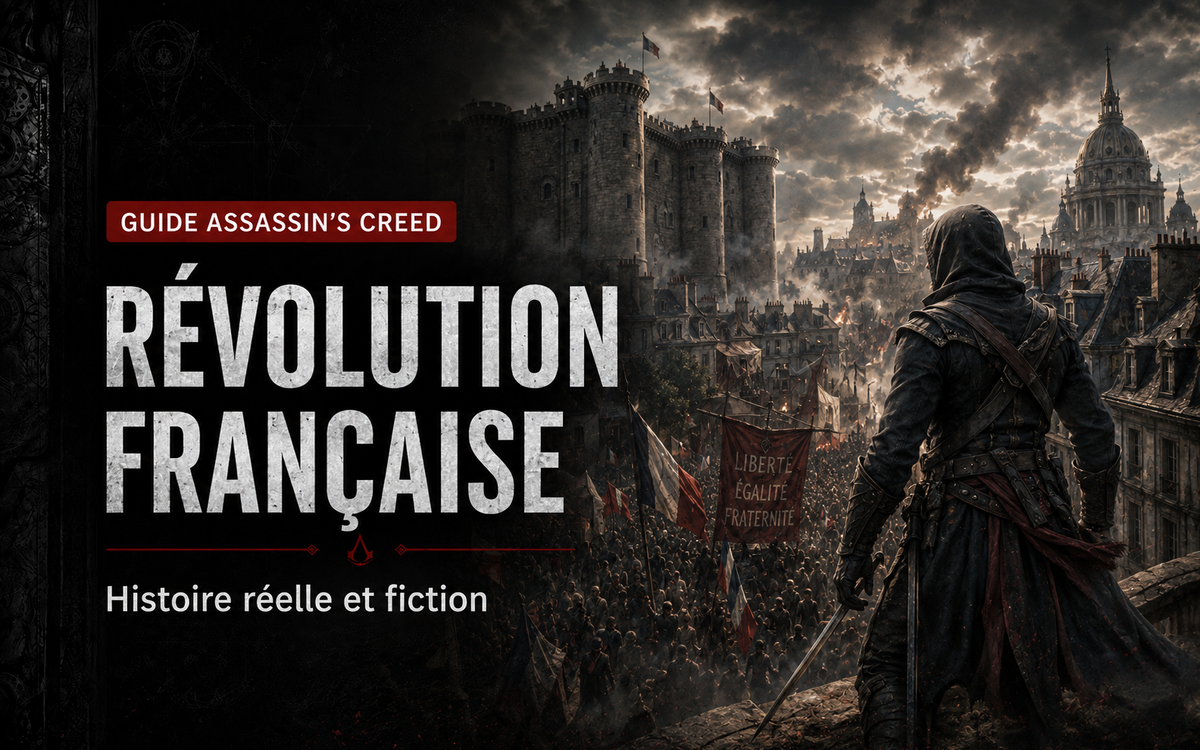 Révolution française dans Assassin’s Creed Unity : histoire réelle et fiction