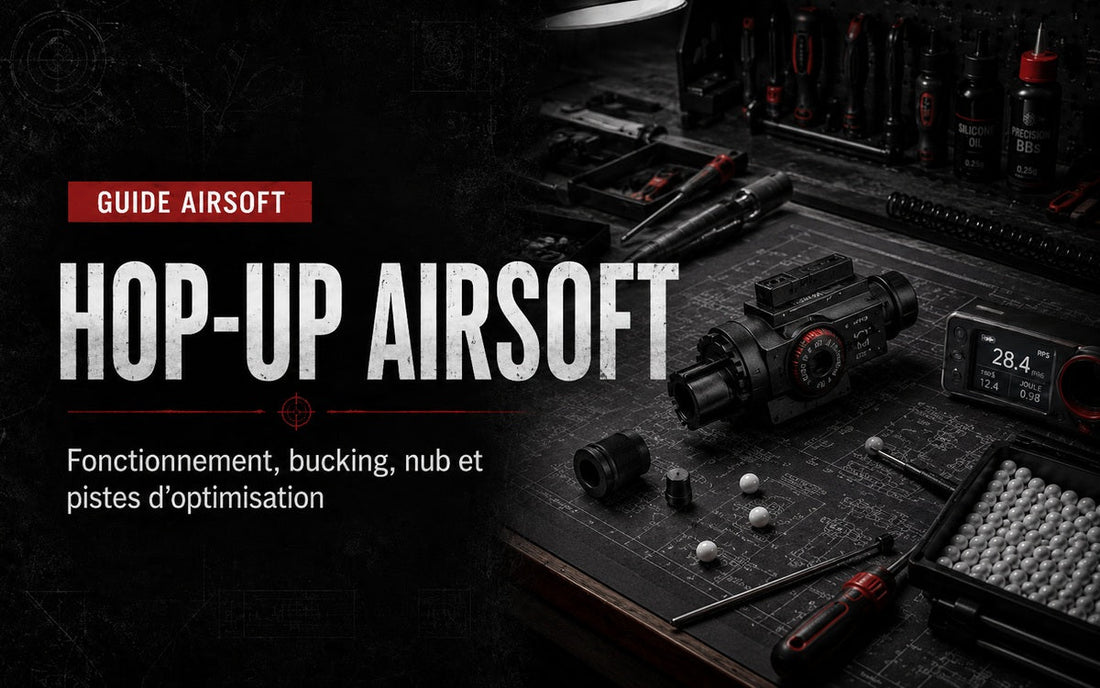 Hop-Up Airsoft : fonctionnement, bucking, nub et pistes d’optimisation