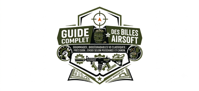 Guide complet des billes Airsoft : grammages, précision, biodégradables