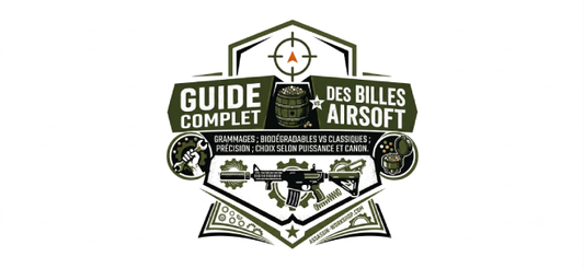 Guide complet des billes Airsoft : grammages, précision, biodégradables