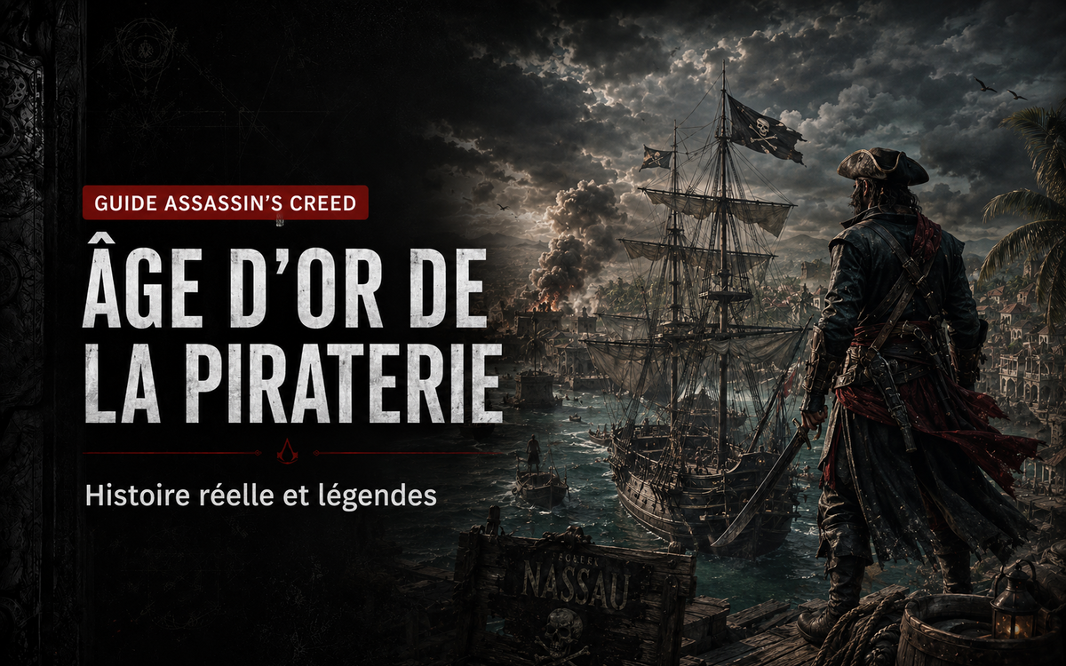 Âge d’or de la piraterie dans Black Flag : histoire réelle et légendes