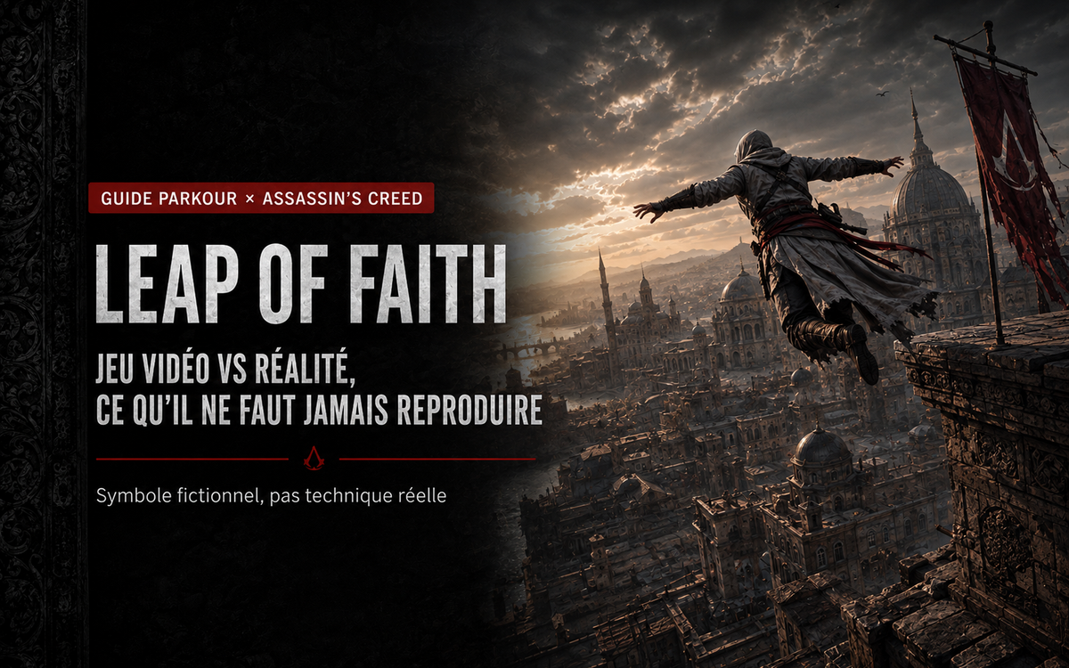 Leap of Faith : jeu vidéo vs réalité, ce qu’il ne faut jamais reproduire