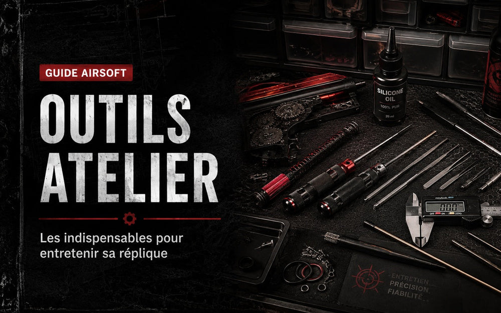 Outils d’atelier Airsoft : le kit essentiel