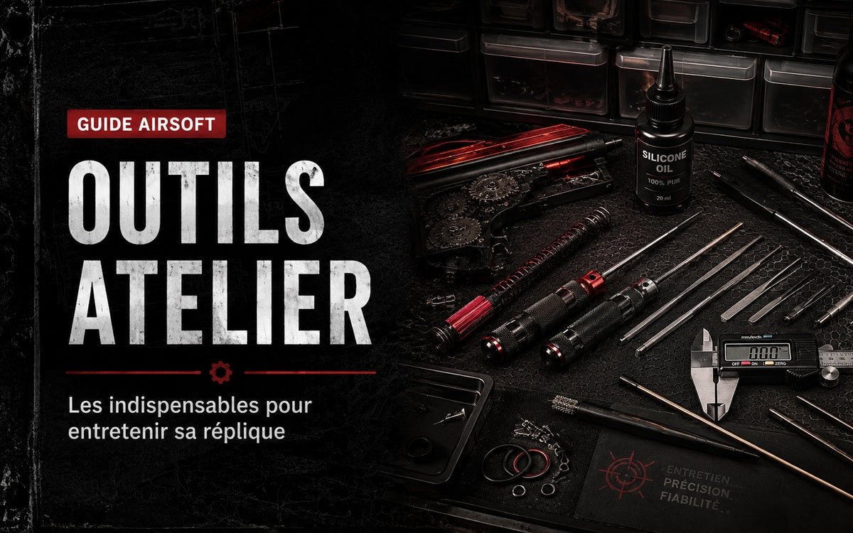 Outils d’atelier Airsoft : le kit essentiel