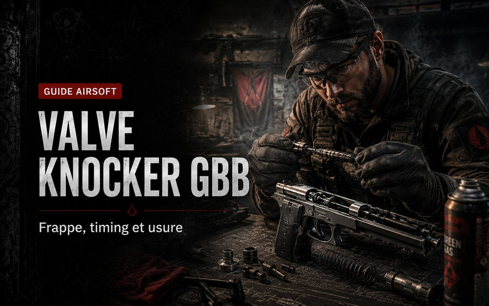 Valve knocker GBB : timing, usure et symptômes